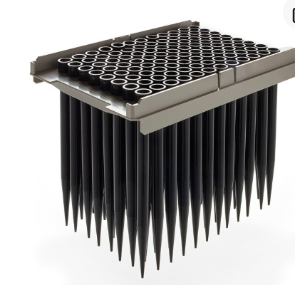 Black conductive 175 μL automation tips for Tecan liquid handling platforms, sterile and filtered for precise pipetting performance by Thermo Fisher Scientific