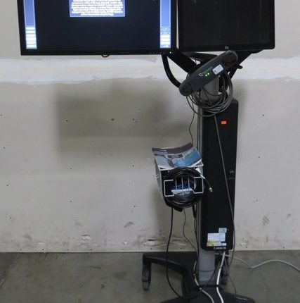 Nuvasive Lessray Low-Dose Image Enhancement Platform- complete turnkey unit of the NuVasive® LessRay® Low-Dose Image Enhancement Platform.   This system is designed for fluoroscopic OR use – reducing