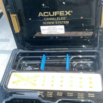 Acufex Cannu-Flex SILK Screw System Incomplete(Used- Just for parts)