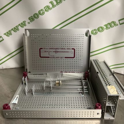 High-precision OEM Synthes 10 mm Unreamed Tibial Nail Auxiliary Set – complete instrument kit for intramedullary tibial nail trauma fixation