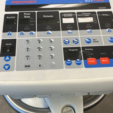 Medrad Mark V ProVis control panel and interface