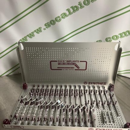 Synthes DHS Implants Complete Plate Set | Orthopedic Trauma System – SoCalBioSys