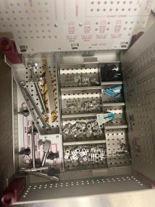 Synthes Small External Fixator Set with rods clamps and case – SoCalBioSys