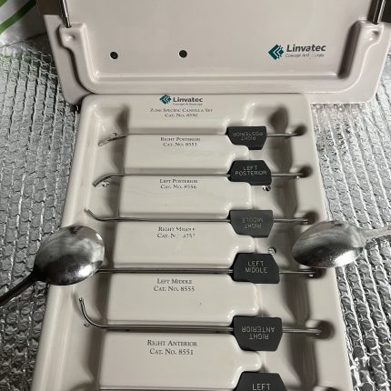 Linvatec Zone Specific Cannula Set – Precision orthopedic arthroscopy cannulas for ACL and knee reconstruction procedures, in excellent used condition.